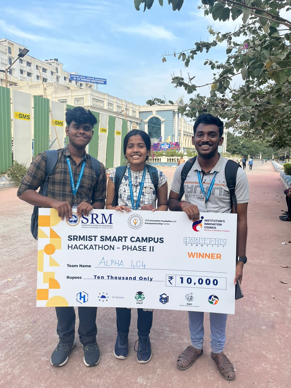 Smart Campus Hackathon Winner